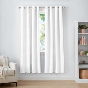 Amazon Basics Blackout Window Curtains, 2 Panels