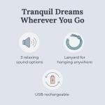 Portable White Noise Machine for Sleep and Relaxation