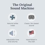 Yogasleep Dohm White Noise Machine for Relaxation