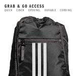 adidas Lightweight Drawstring Gym Sackpack - Black