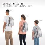 adidas Lightweight Drawstring Gym Sackpack - Black