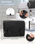 Relavel Travel Toiletry Bag with Shoes Pocket