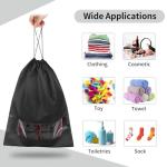 Large Shoe Bags with Clear Window - 12 Pack