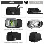 ZOMFELT Tactical Gym Bag with Shoe Compartment