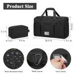 ZOMFELT Tactical Gym Bag with Shoe Compartment