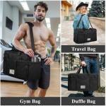 ZOMFELT Tactical Gym Bag with Shoe Compartment