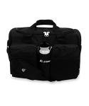 Everest Black Gym Bag with Wet Pocket