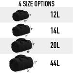 Rugged Heavy-Duty Canvas Gym Duffle Bag, 19
