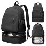 Lightweight Waterproof Gym Backpack with Shoe Compartment