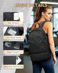 Lightweight Waterproof Gym Backpack with Shoe Compartment