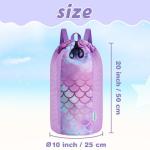Large Mesh Beach Bag for Kids and Toys