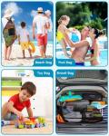 Large Mesh Drawstring Beach Bag for Toys