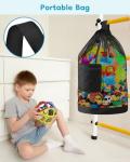 Large Mesh Drawstring Beach Bag for Toys