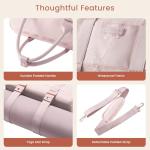 LOVEVOOK Women’s Small Gym Bag with Yoga Mat Holder