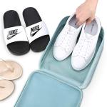 Sky Blue Sports Shoe Bags for Women