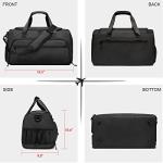 Fitness Duffle Bag with Wet Pocket and Shoe Compartment
