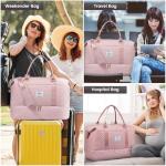 LOVEVOOK Weekender Duffle Bag with Shoe Compartment