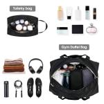 Ceneda 20" Women's Waterproof Gym Bag with Shoe Compartment