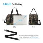 Apenze 14-Inch Lightweight Camouflage Gym Bag
