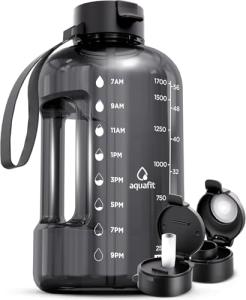AQUAFIT 64 oz Time Marker Water Bottle