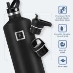 64 Oz Insulated Sports Water Bottle - Dark Rainbow