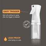 2 Pack Fine Mist Spray Bottles for Hair