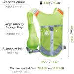 TRIWONDER Running Vest with Hydration Pack & Bottles