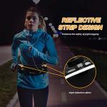 Hydration Running Belt with Water Bottles - Black