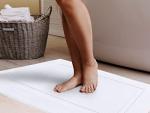 Cotton Shower Mats, Highly Absorbent, 2 Pack