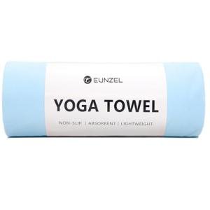 Eunzel Non-Slip Hot Yoga Mat Towel, Blue