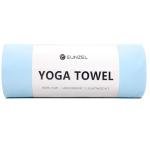 Eunzel Non-Slip Hot Yoga Mat Towel, Blue