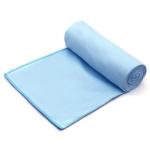 Eunzel Non-Slip Hot Yoga Mat Towel, Blue