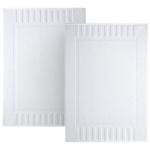 Luxury Cotton Bath Mat Towel Set - 2 Pack