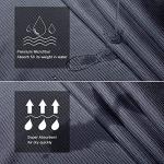 Microfiber Non-Slip Hot Yoga Towel with Pockets