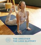Microfiber Non-Slip Hot Yoga Towel with Pockets