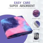 Eunzel Non-Slip Yoga Towel with Grip Dots