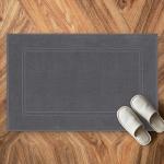 2-Pack Soft Cotton Bath Mats, Super Absorbent
