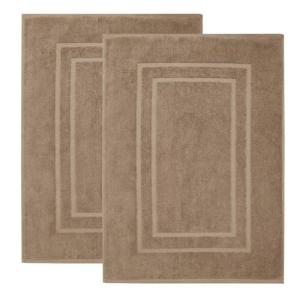 Soft Cotton Bath Mats - 2 Piece Set