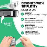 NESKLA 3D Step Counter with Large Digital Display