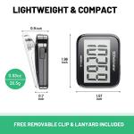 NESKLA 3D Step Counter with Large Digital Display