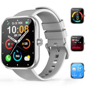 Bluetooth Fitness Smart Watch with Heart Rate Monitor