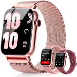 Pink HD Fitness Tracker Smart Watch for Women