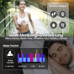 Fitness Smartwatch with Touch Screen and Call Function