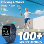 Kids Smart Fitness Watch with Puzzle Games