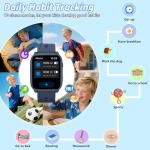 Kids Smart Fitness Watch with Puzzle Games