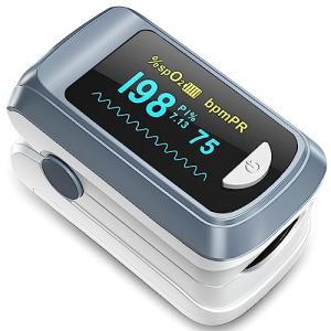 Pulse Oximeter Monitor with Heart Rate and OLED