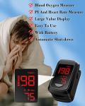 Mini Fingertip Pulse Oximeter for Heart Rate Monitoring