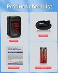 Mini Fingertip Pulse Oximeter for Heart Rate Monitoring