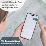EMAY 6L Portable ECG Monitor - Record Heart Data