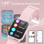 Smartwatch with 90 Sports Modes & Health Tracking